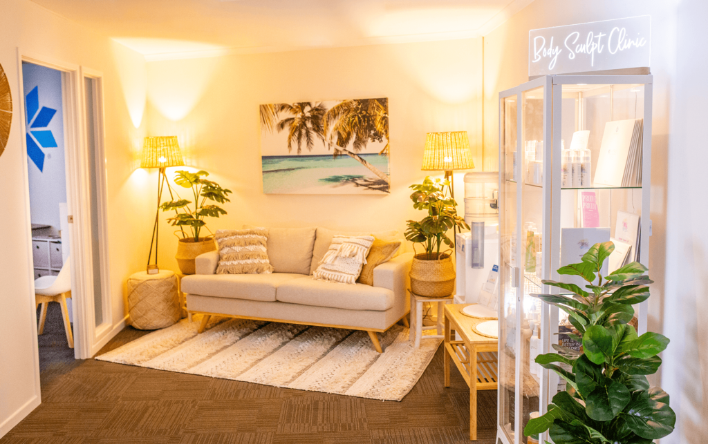 BodySculpt Clinic interior waiting area